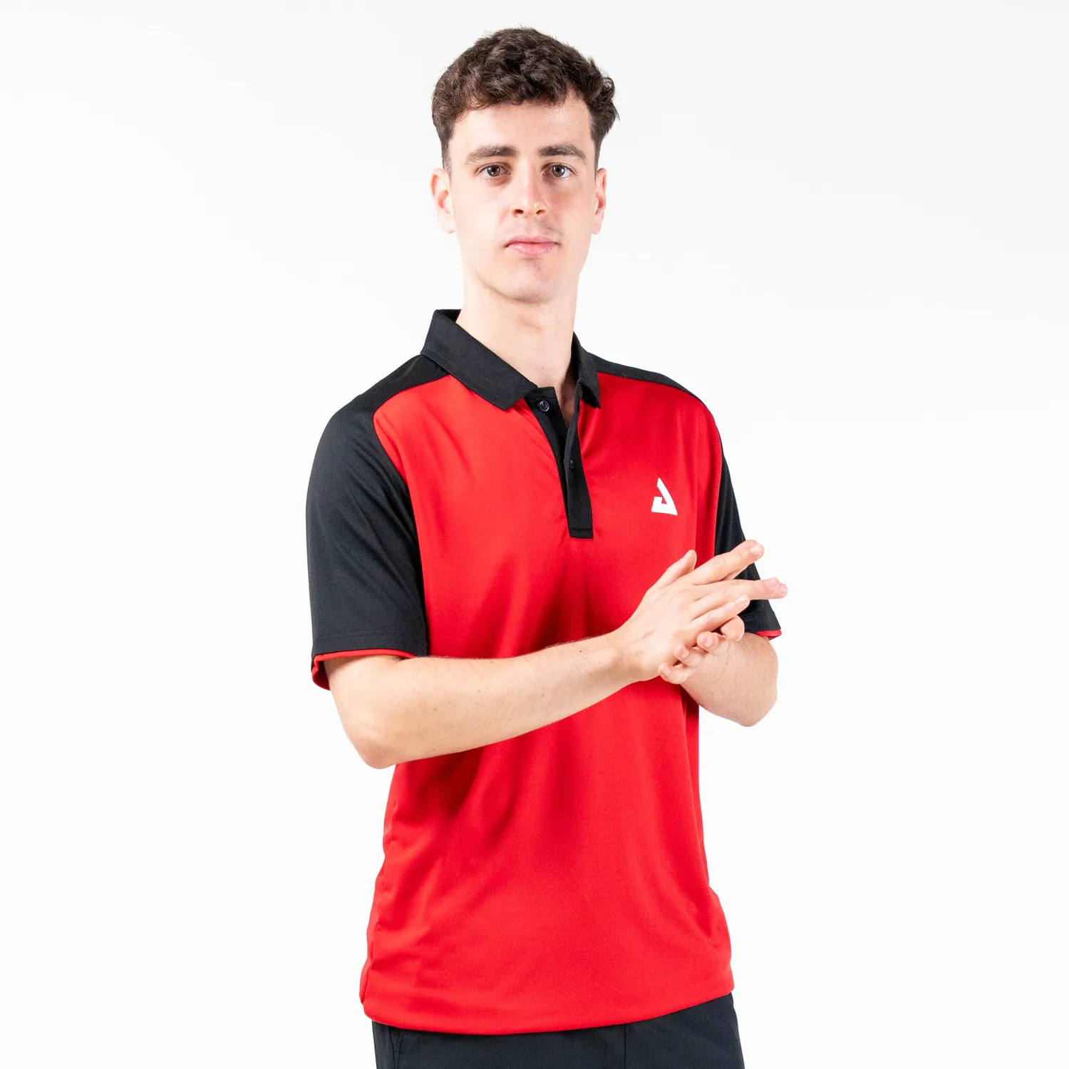 JOOLA Team 26 polo homme bleu respirant manches courtes