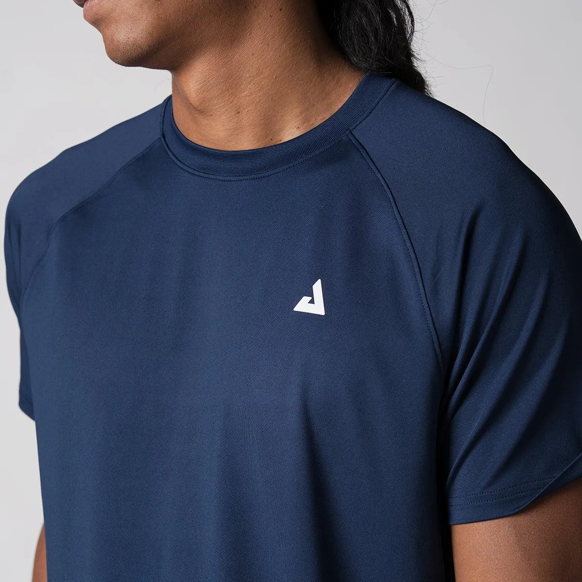 JOOLA Court Short Sleeve t-shirt homme bleu marine respirant