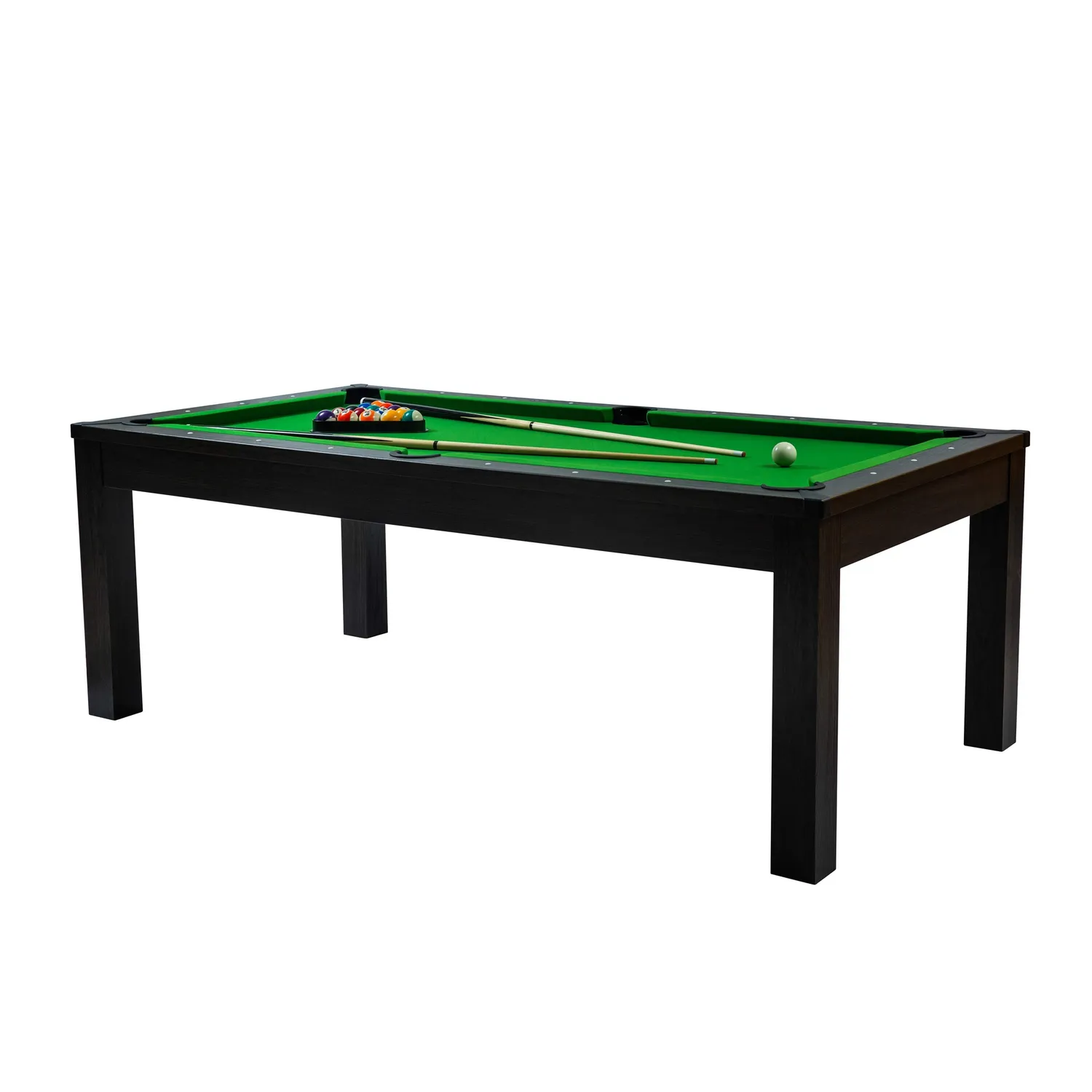 Rendez vous déco Eddie table de billard convertible vert 213 cm