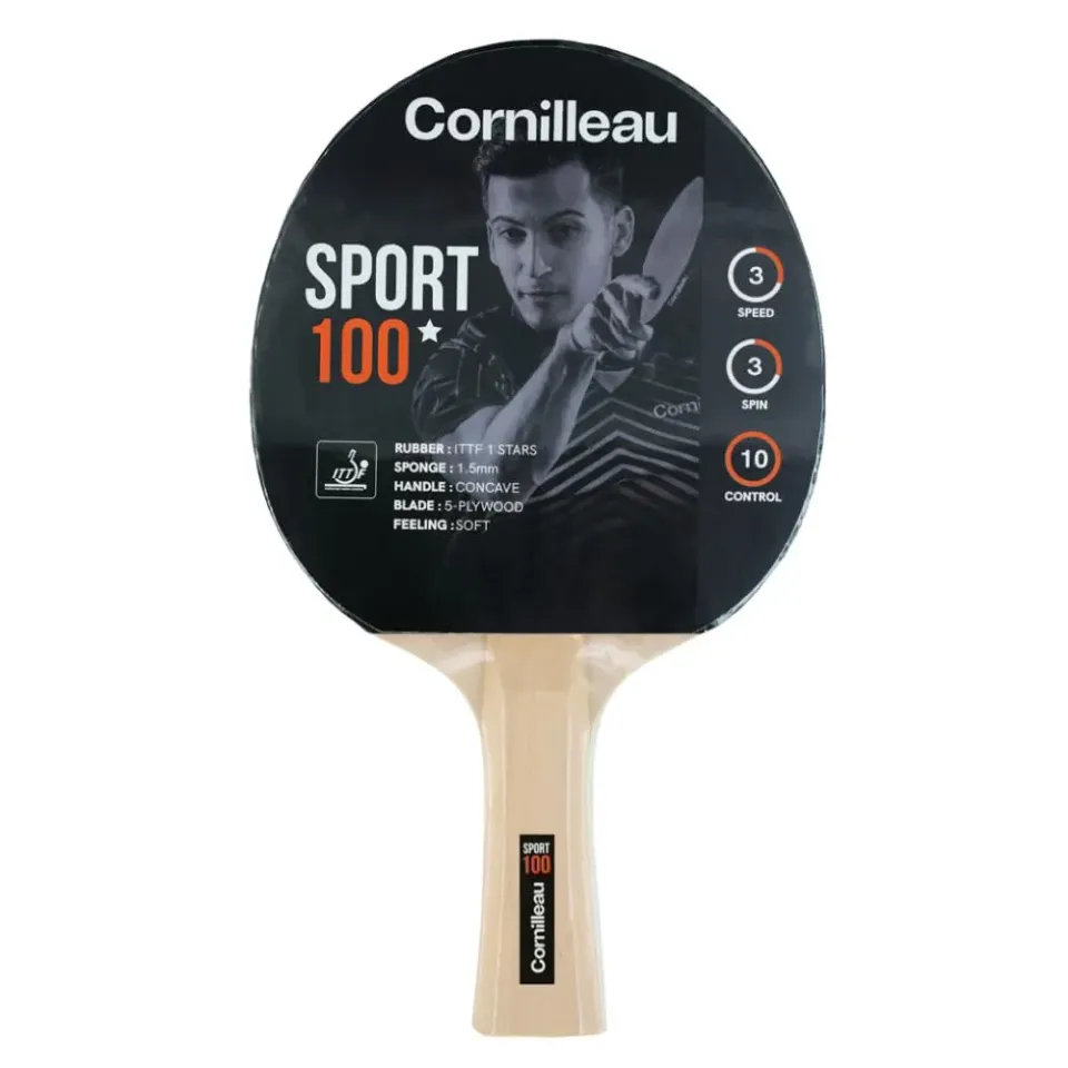 Cornilleau Sport 100 raquette ping pong intérieur 1 étoile