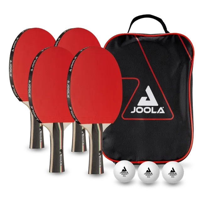 JOOLA Team School IT set tennis de table 4 raquettes contrôle
