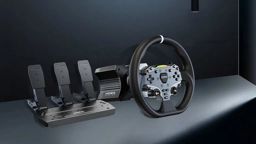 MOZA Racing R5 bundle volant simracing 5,5 Nm