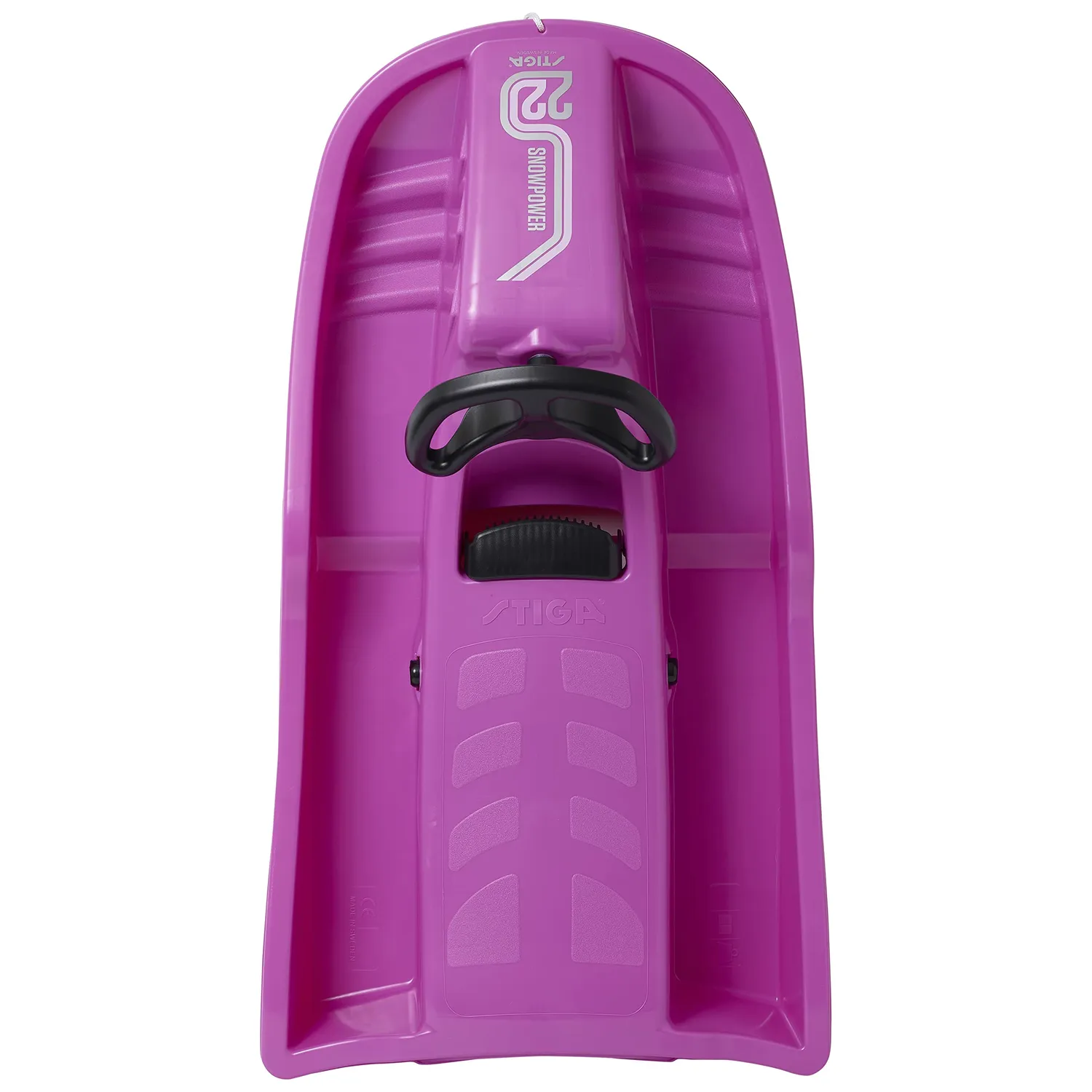 STIGA Snowpower luge volant frein rose 50 kg