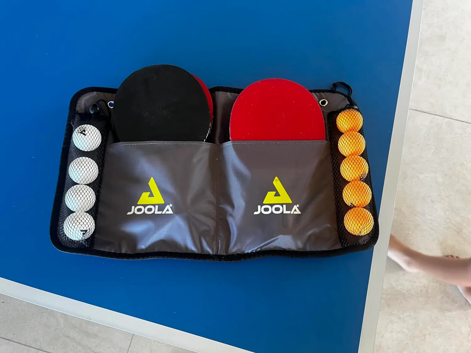 JOOLA Family set tennis de table 4 raquettes loisir