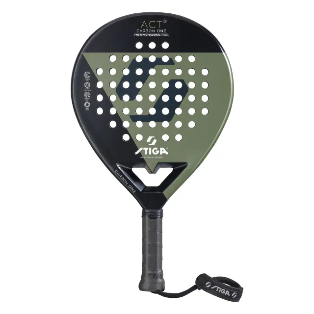 STIGA ACT raquette padel débutant ronde 355g carbone