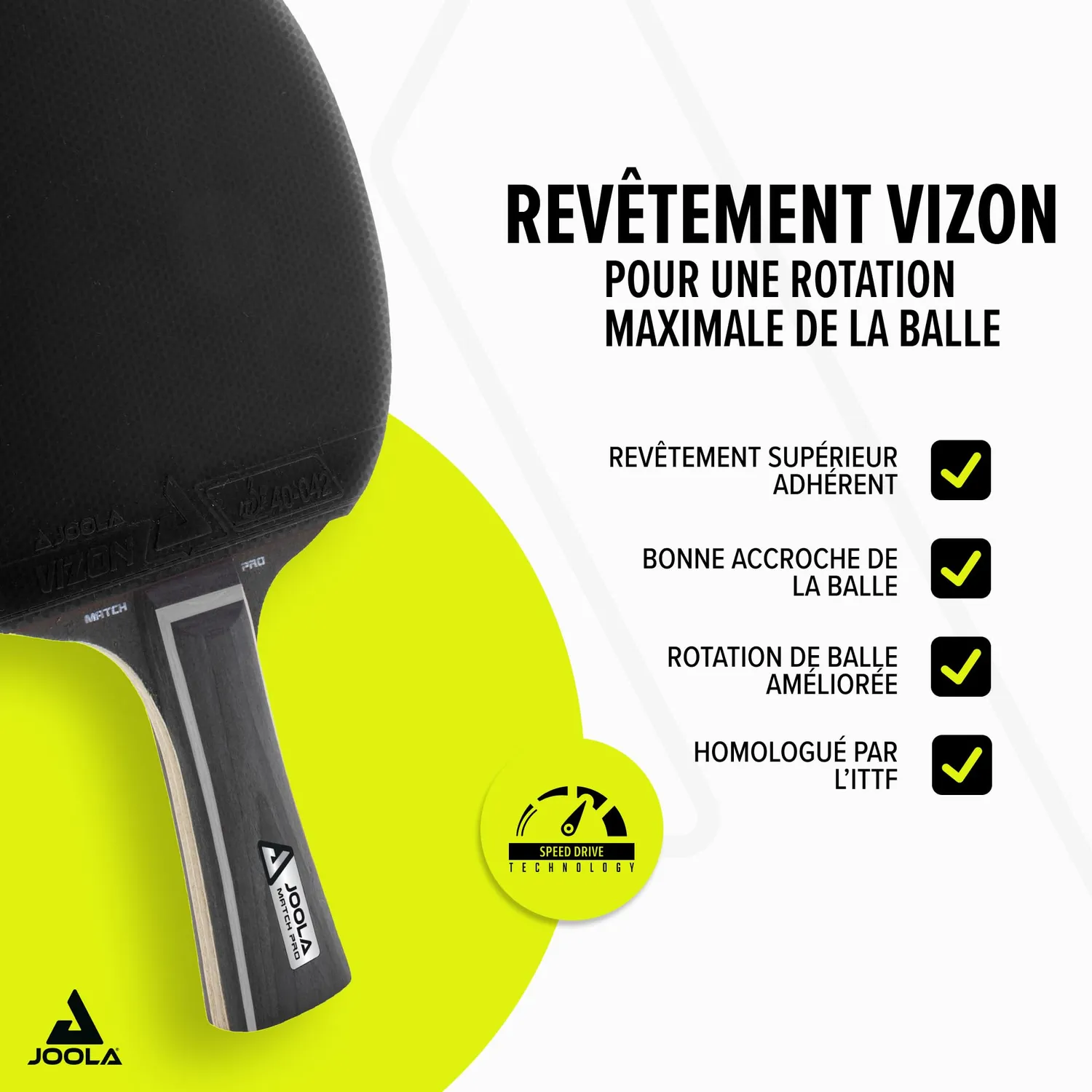 JOOLA Duo Pro set ping pong 6 pièces filet inclus