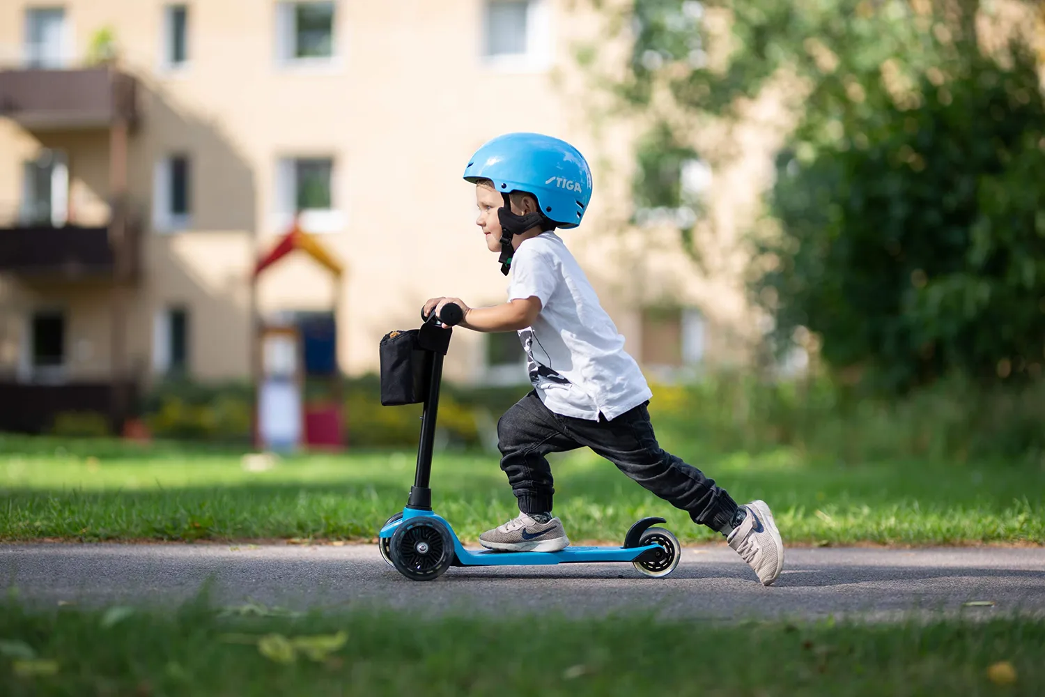 STIGA Mini Kick Supreme+ trottinette enfant 3 roues