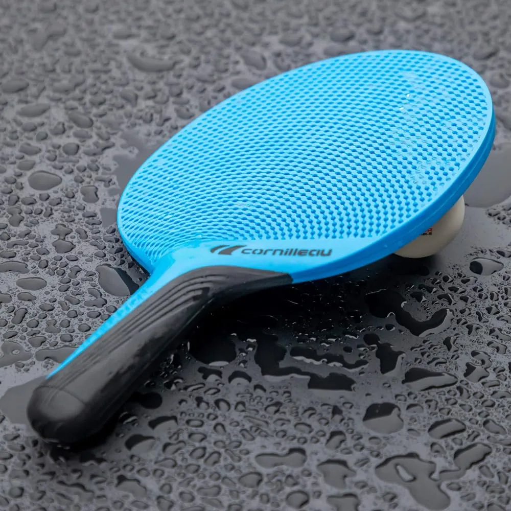 Cornilleau Softbat raquette ping-pong outdoor bleue