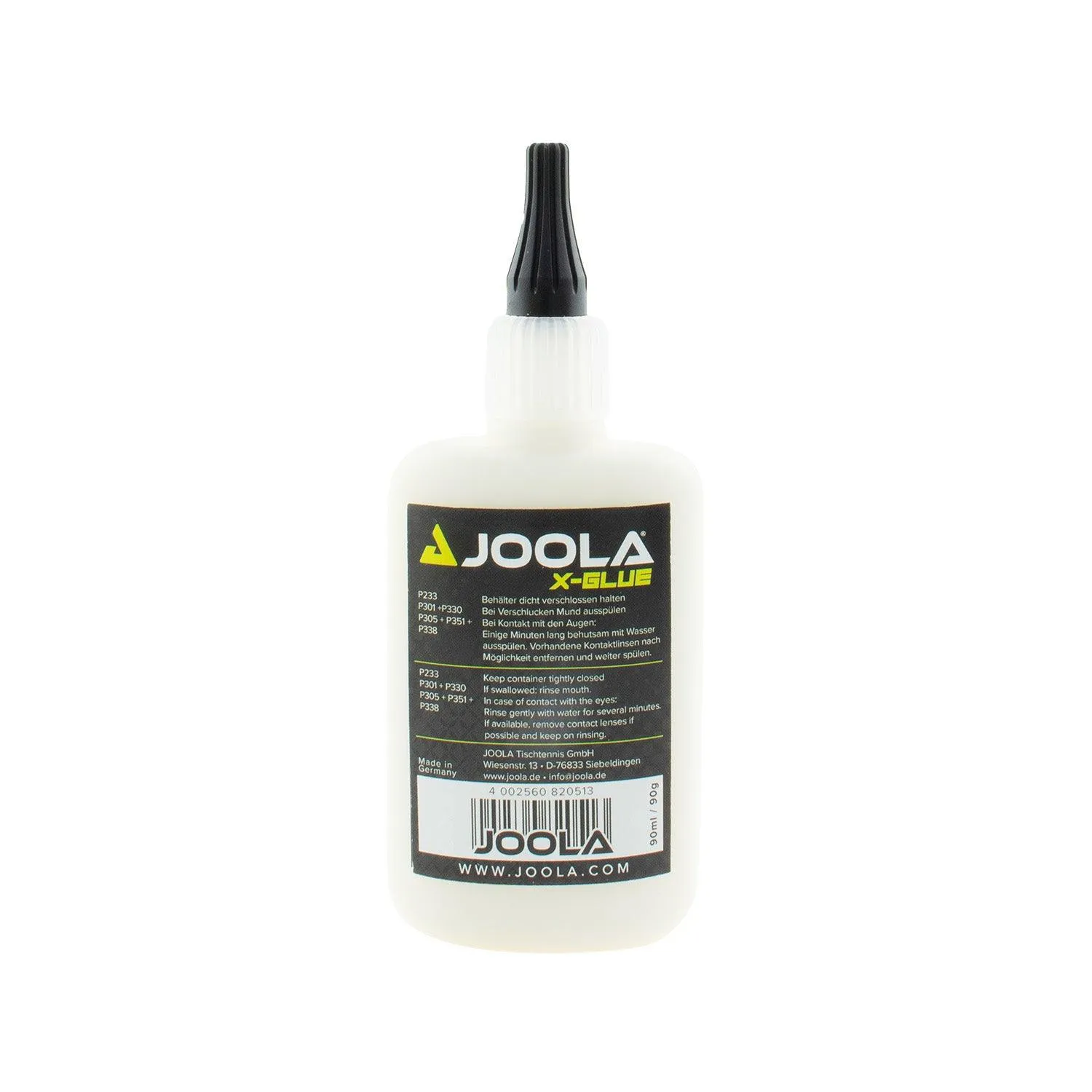 JOOLA X-Glue Colle Raquette Tennis de Table 37 ml