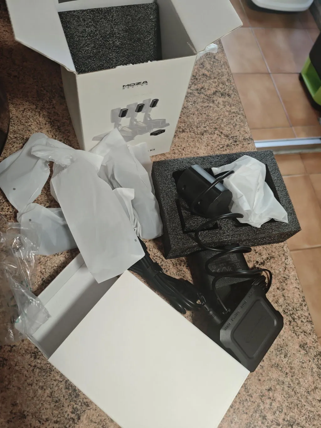 MOZA Racing PHF kit haptique pédales 0-100 Hz
