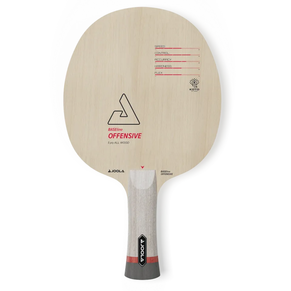 JOOLA BASEline OFF bois tennis de table 5 plis concave