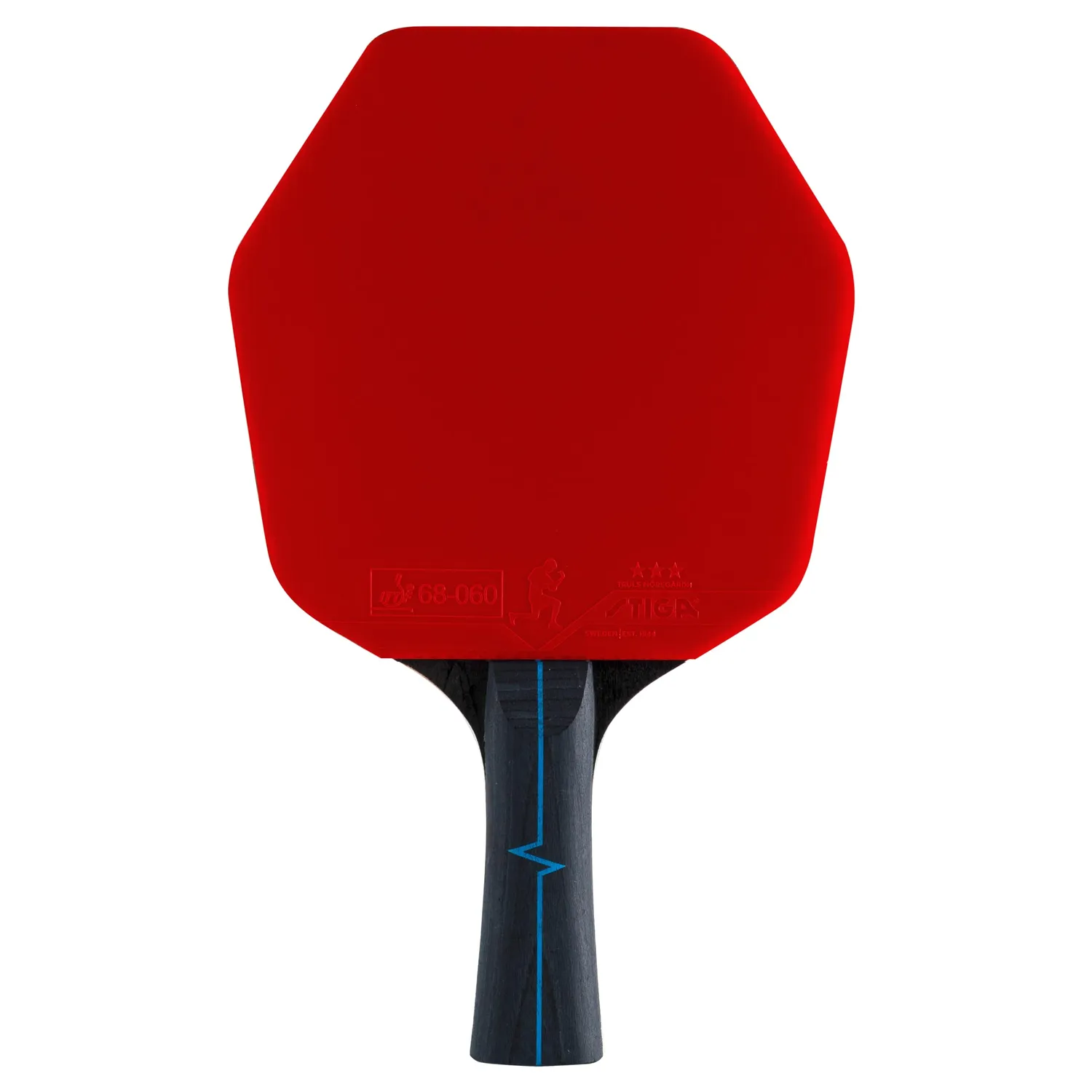 STIGA Pulse Box II raquette ping-pong Cybershape 3 étoiles + balles
