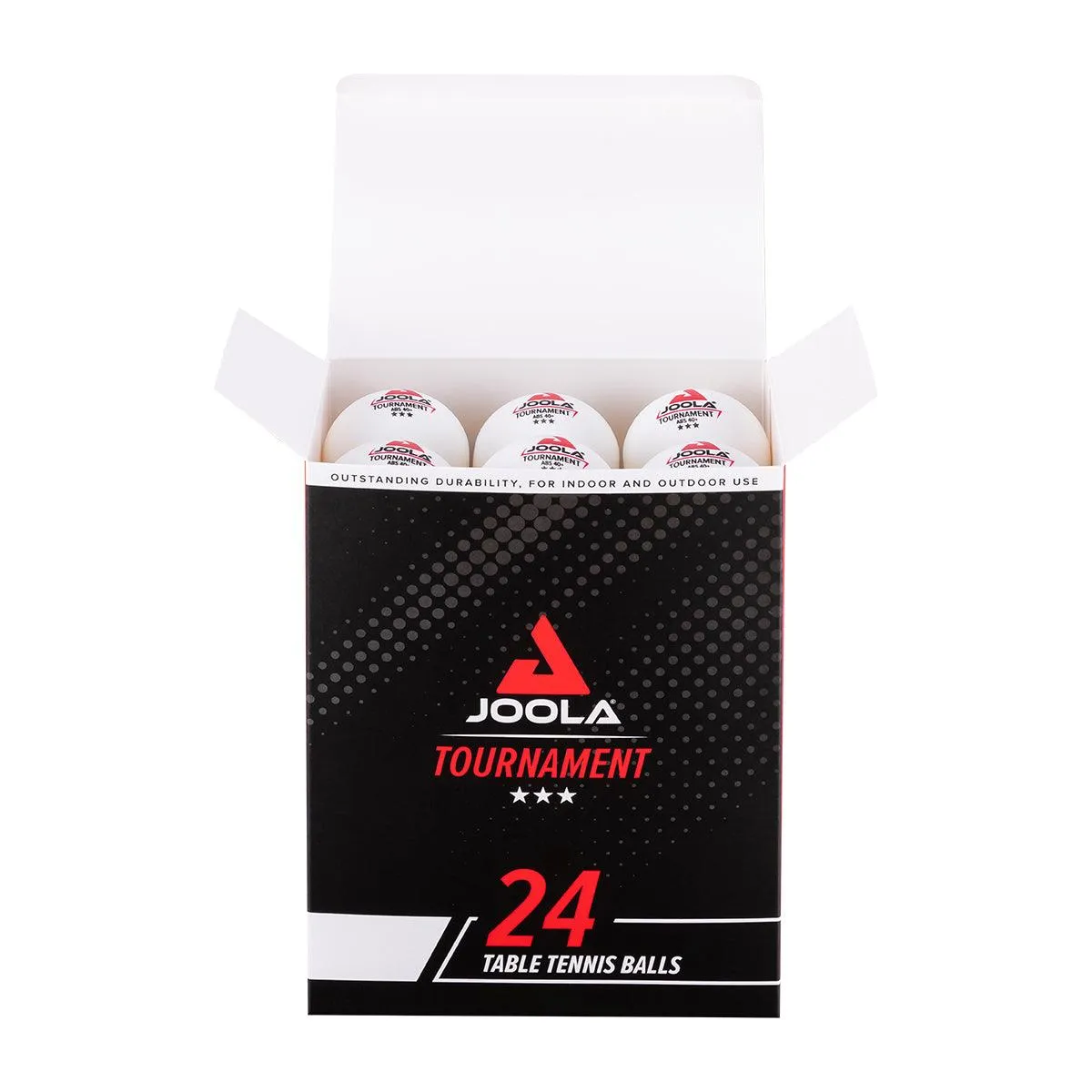 JOOLA Tournament 40+ balles tennis de table pack 24 ABS