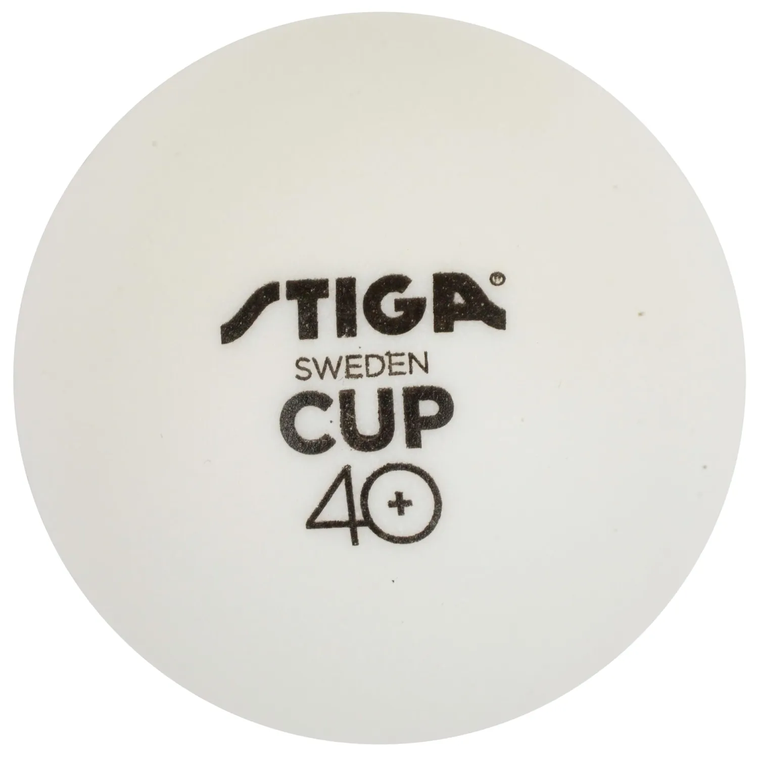 STIGA Cup 40+ balles ping-pong ABS x12