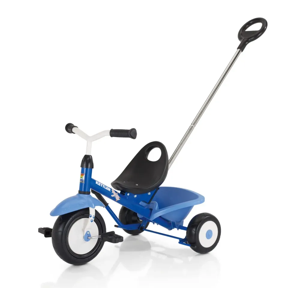 Kettler Funtrike Waldi tricycle enfant canne amovible