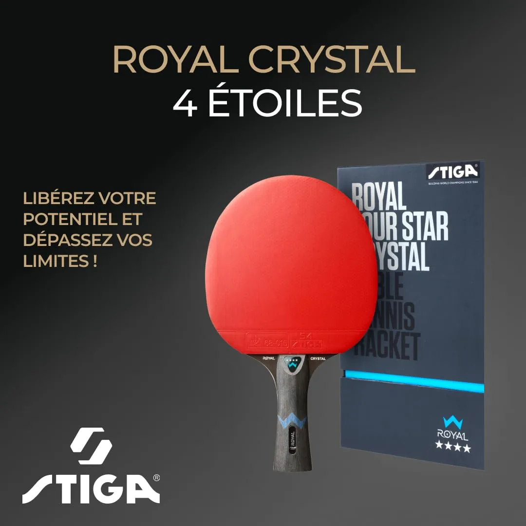 Stiga Royal 4-Star raquette tennis de table attaque
