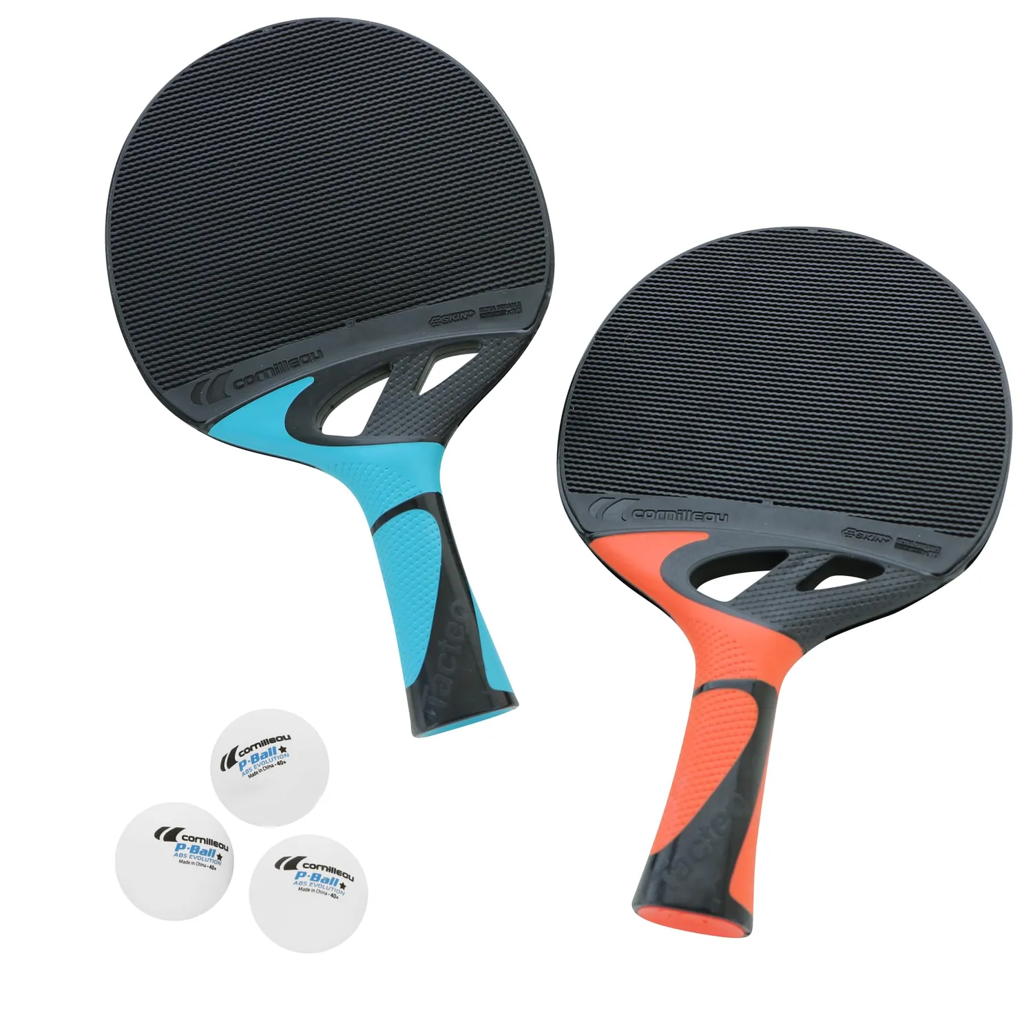 Cornilleau Tacteo Pack Duo raquette extérieur ultra résistante