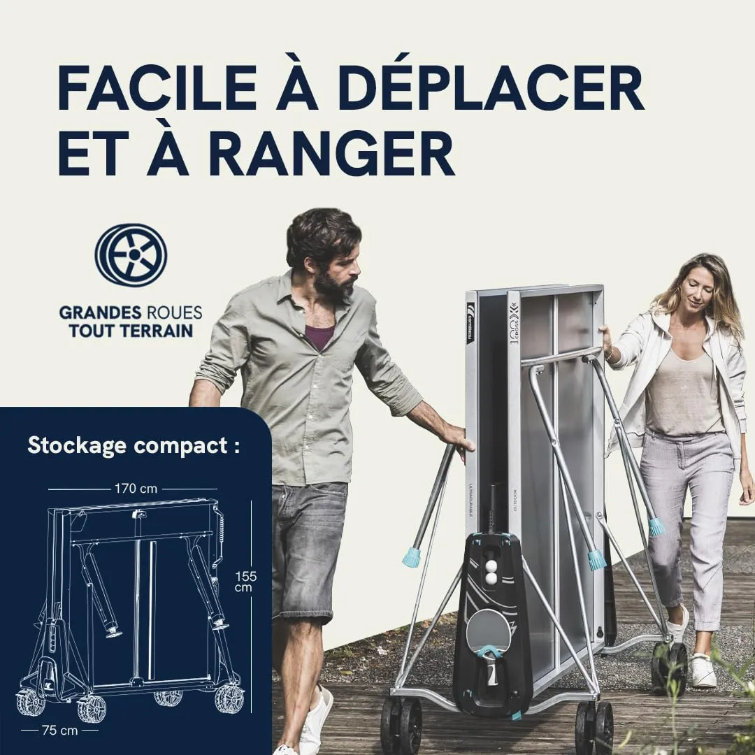 Cornilleau 100X Outdoor table extérieur grise loisir