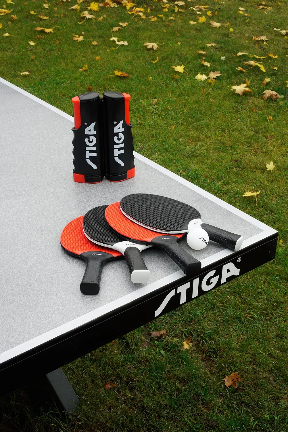 STIGA Seasons Anywhere Set tennis de table 4 raquettes voyage