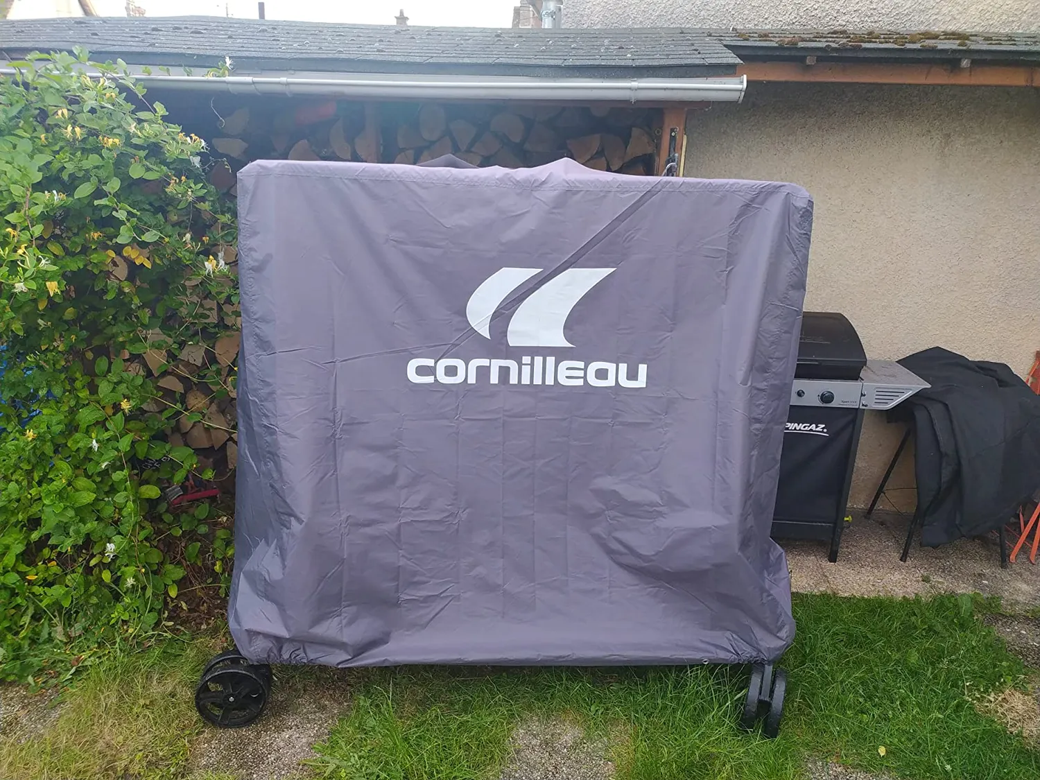 Cornilleau Premium housse table ping-pong grise polyester