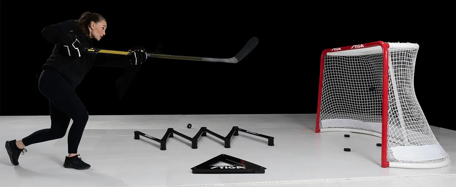 STIGA Play Off passeur hockey street glace triangulaire