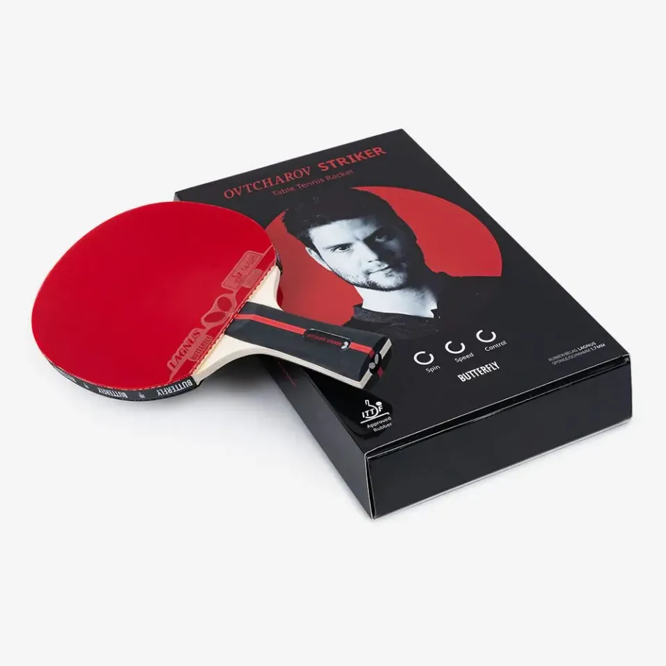 Butterfly Timo Boll Ovtcharov Striker raquette attaque