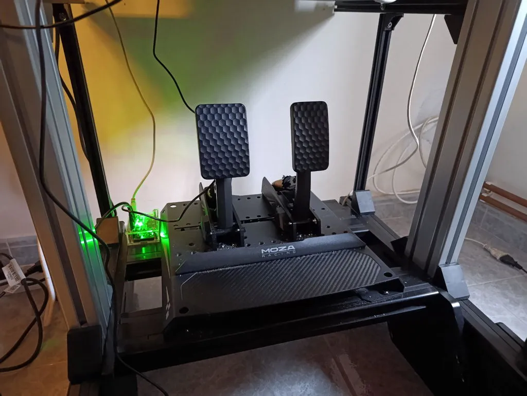 MOZA Racing CRP2 pédalier 2 pédales load cell 200 kg