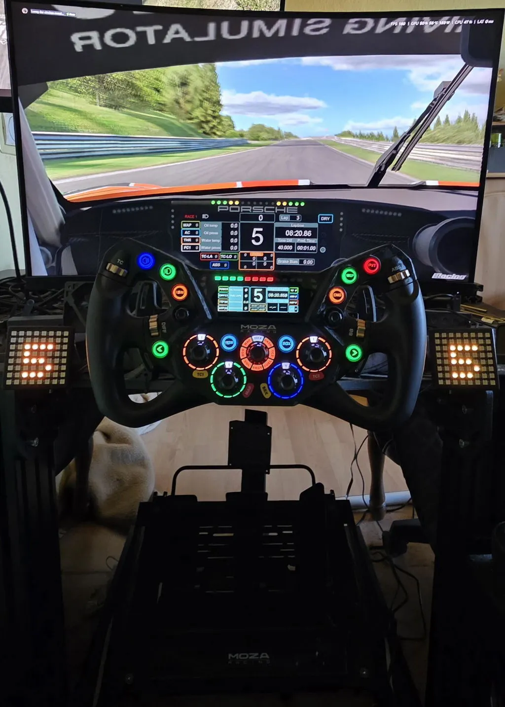 MOZA KS Pro volant sim racing GT 300 mm