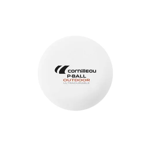 Cornilleau P-Ball Outdoor balles ping-pong blanches x6