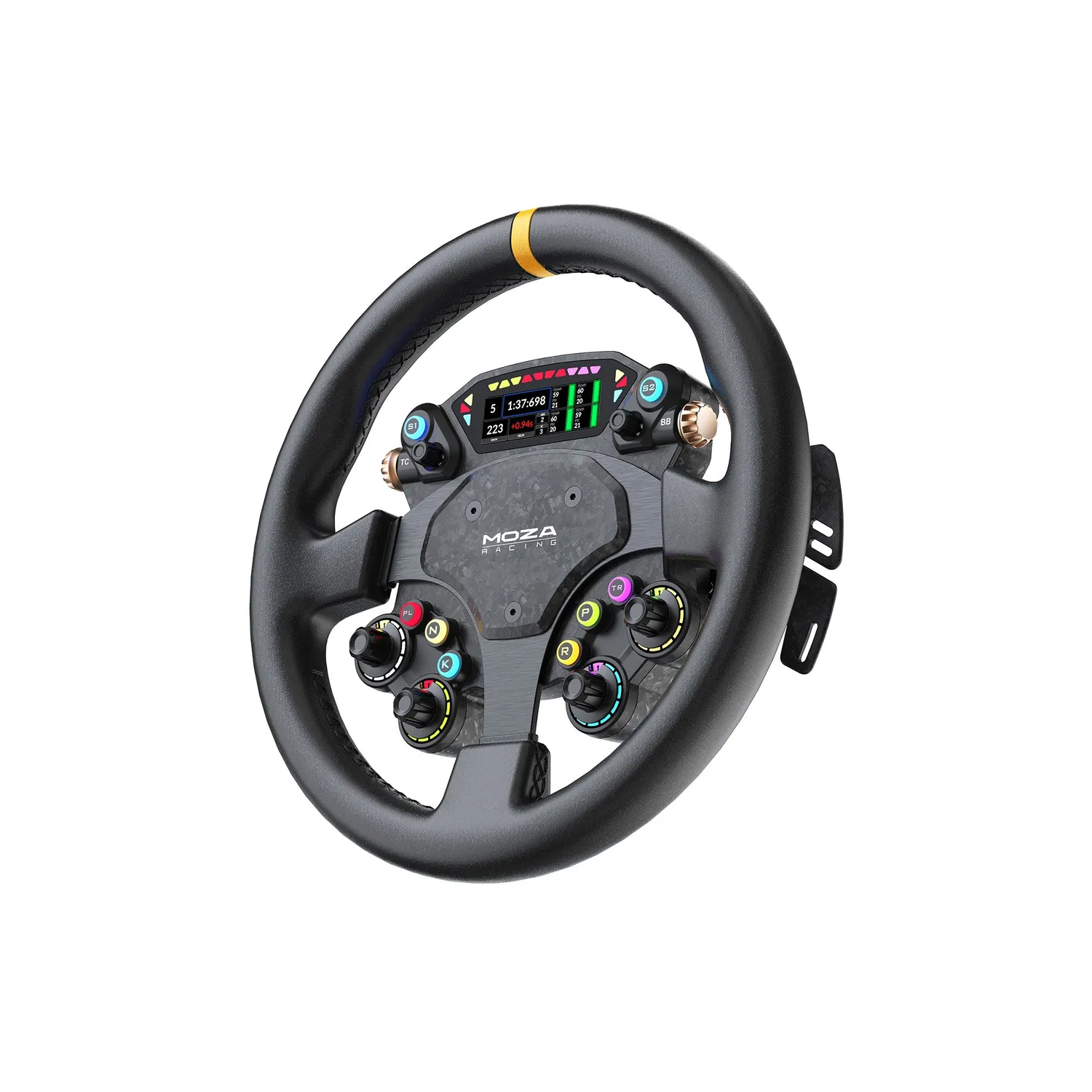 MOZA Racing CS Pro volant sim racing 325mm carbone