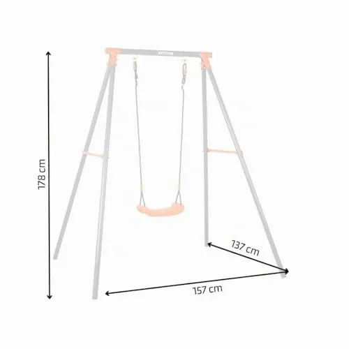 KETTLER Single Swing balançoire extérieur 1 place