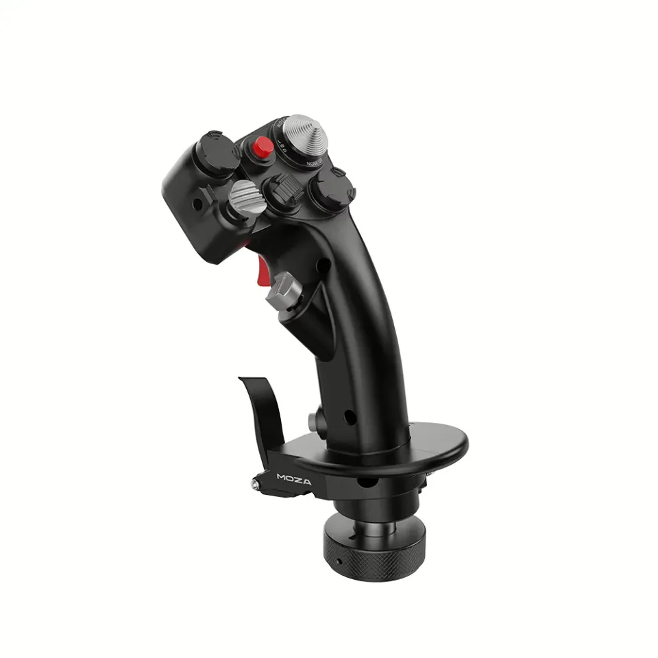 MOZA Racing MH16 manche vol flightstick alu 27 touches