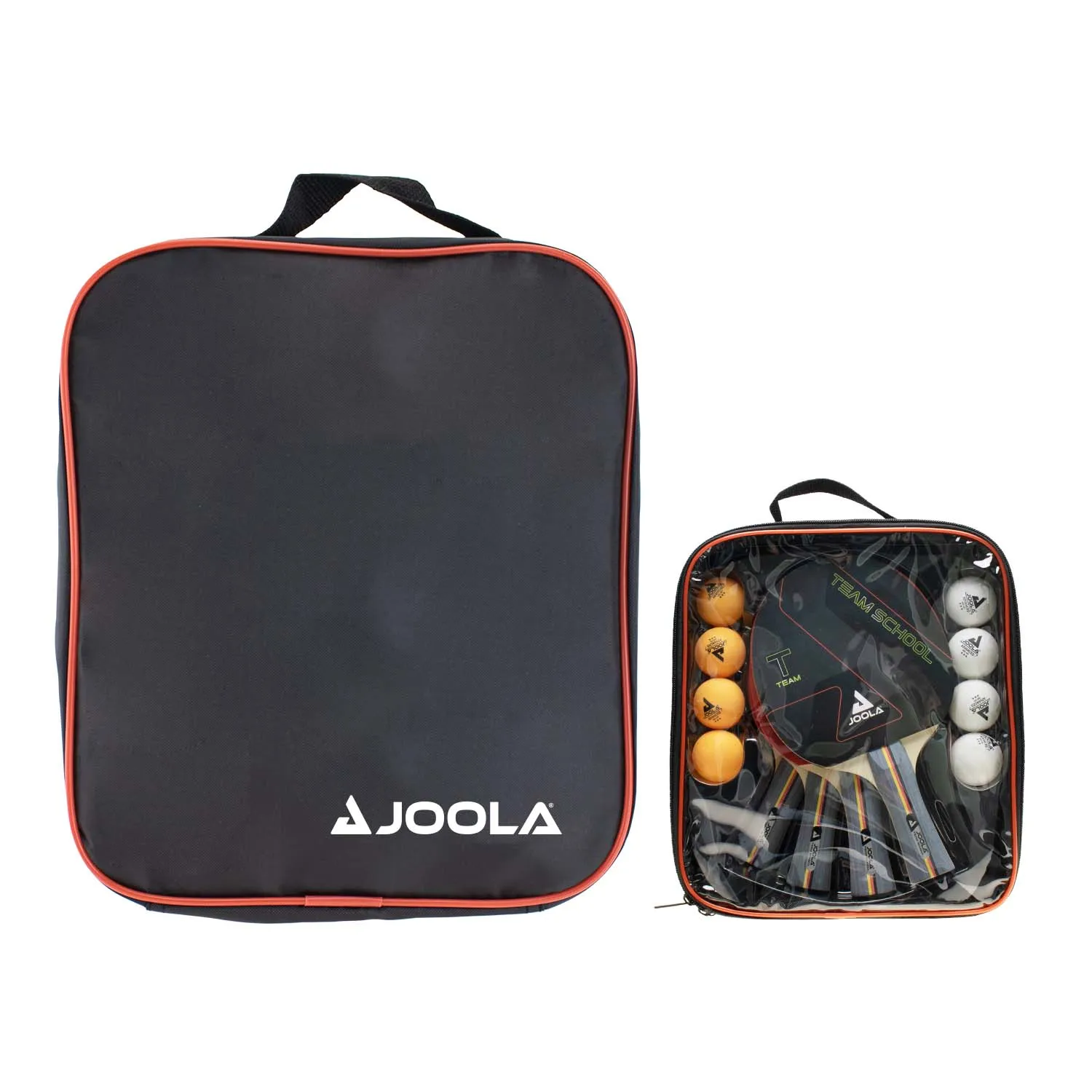 JOOLA Team School set tennis de table 4 raquettes 8 balles
