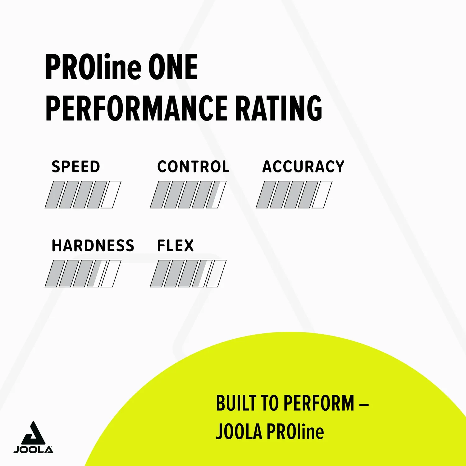JOOLA PROline ONE bois tennis de table carbone