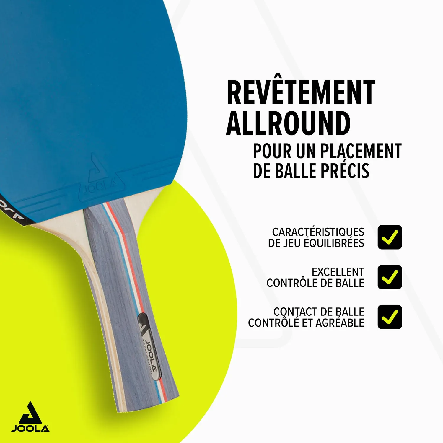 JOOLA Team School set ping pong 4 raquettes