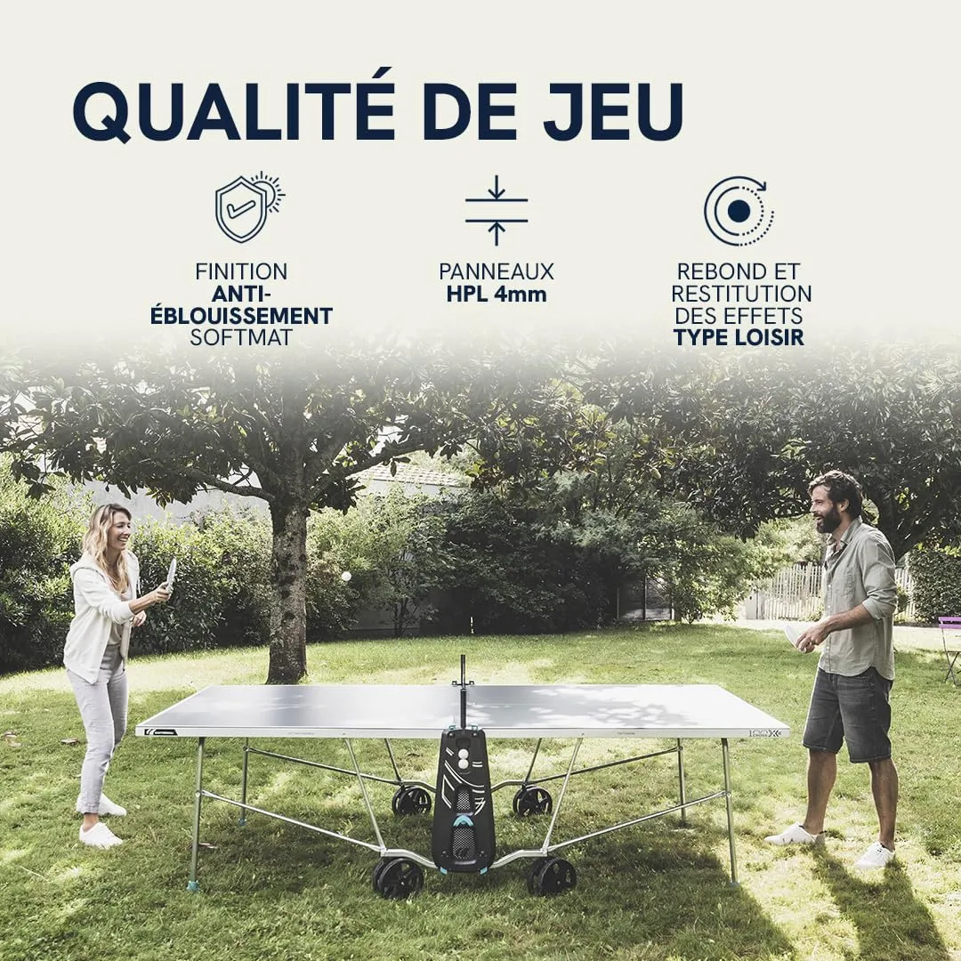 Cornilleau 100X Outdoor table extérieur grise loisir
