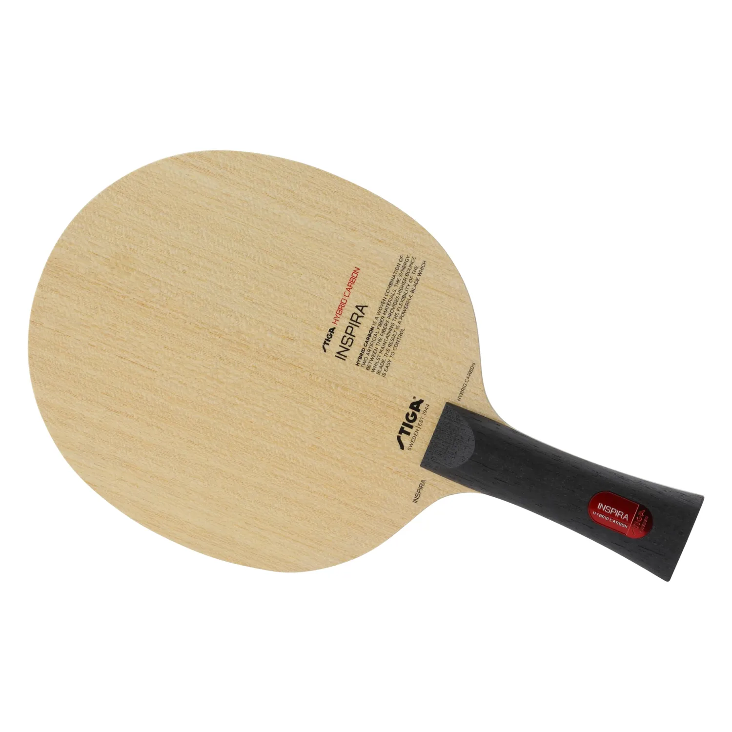 STIGA Inspira Hybrid Carbon bois offensif concave
