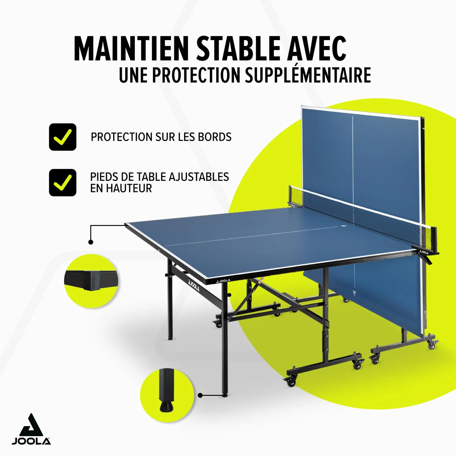 JOOLA Inside table ping-pong intérieur bleue 274 cm