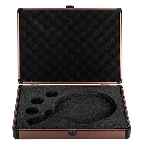 STIGA Home housse raquette ping-pong marron rigide