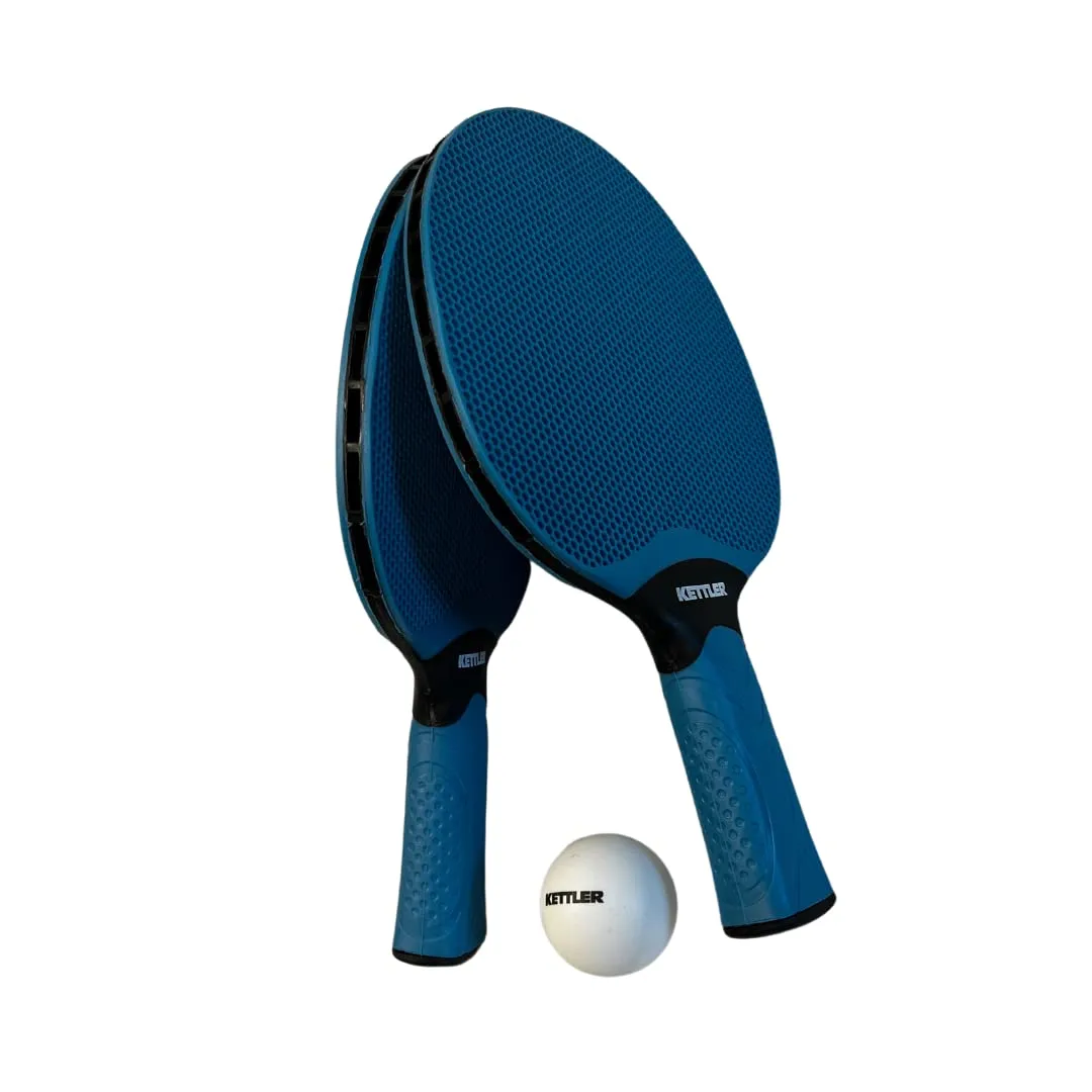 KETTLER Outdoor set 2 raquettes tennis de table + 6 balles
