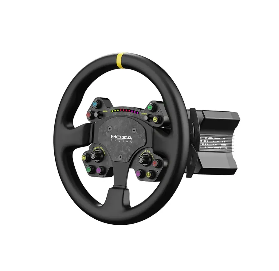 MOZA R9 V3 + RS V2 bundle sim racing 9 Nm carbone