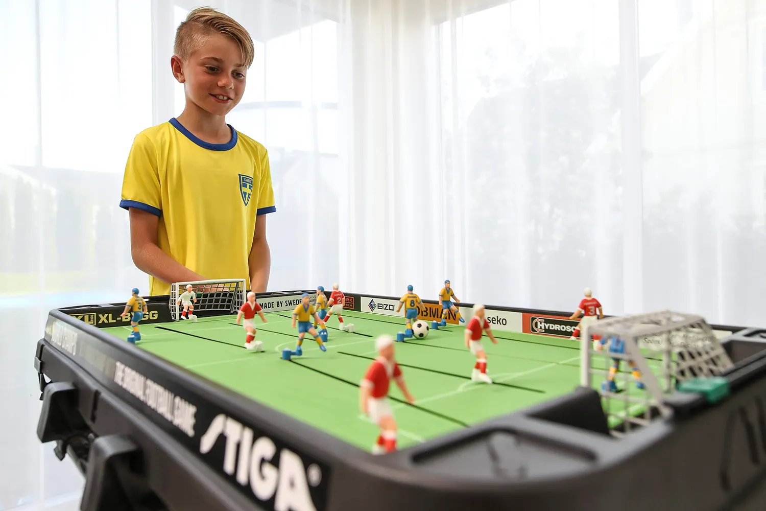 STIGA World Champs babyfoot rétro 2 joueurs 94 cm