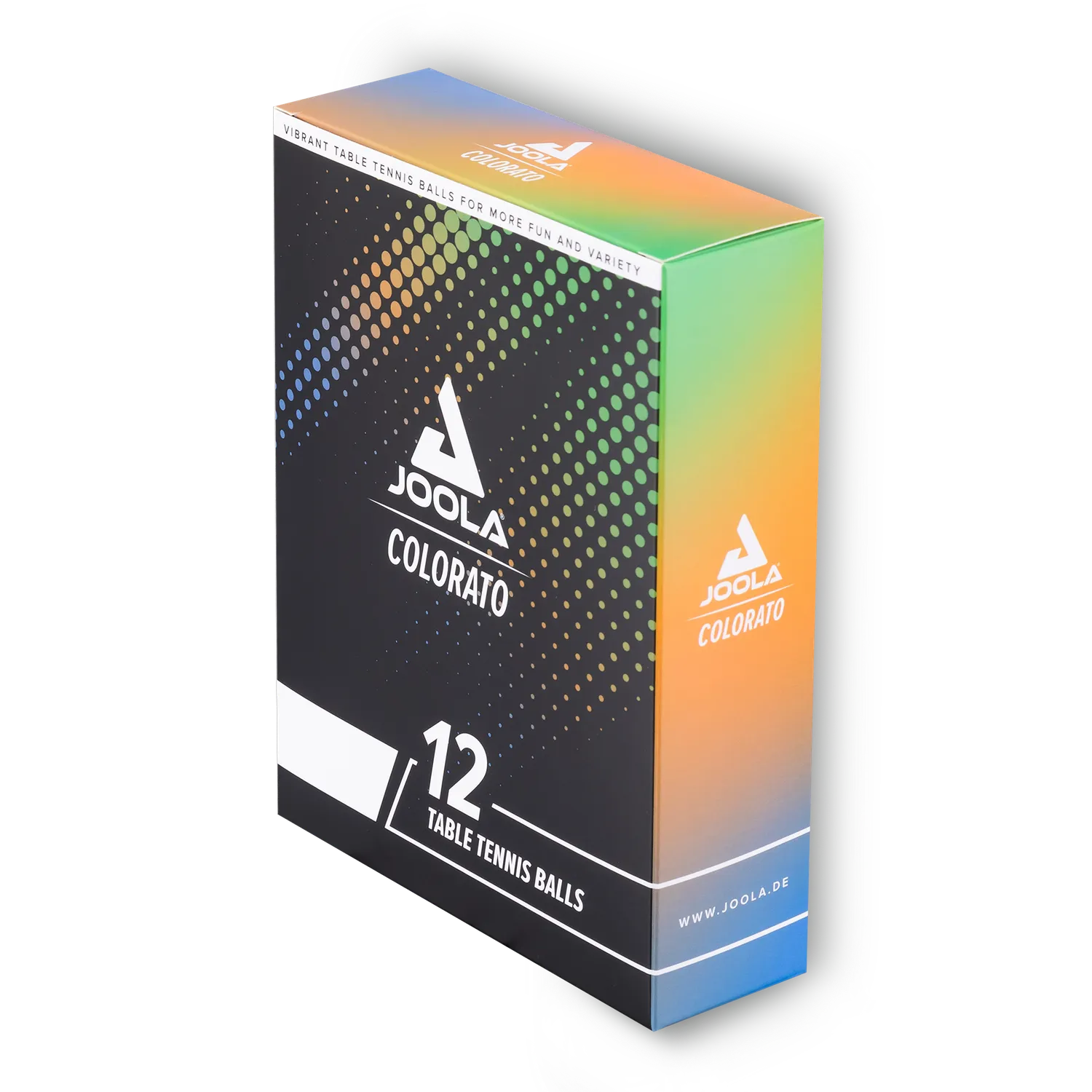 JOOLA Colorato balles tennis de table x12 couleurs
