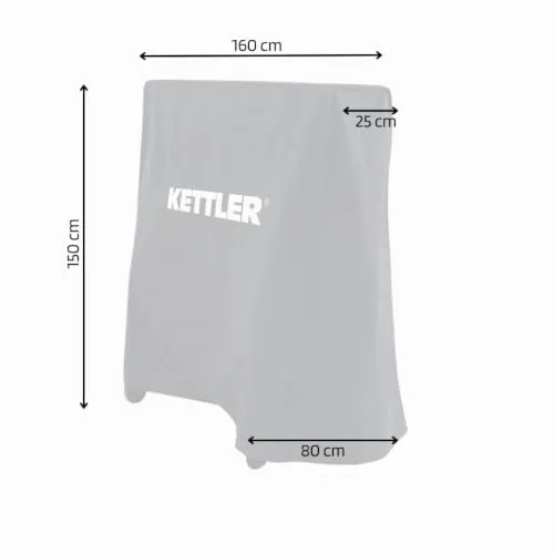 Kettler Fun Premium housse table ping-pong noire