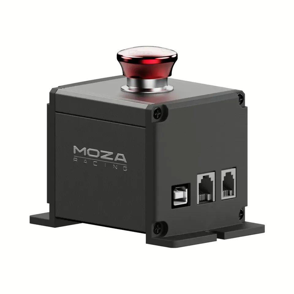 MOZA Racing E-Stop bouton arrêt urgence simracing