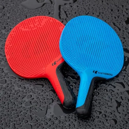 Cornilleau Softbat Pack Duo raquette bleu rouge éco-conçue