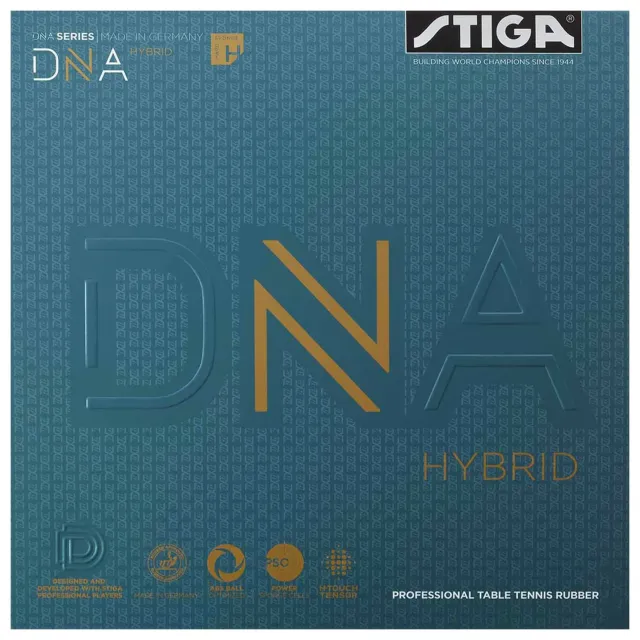 STIGA DNA Hybrid XH revêtement tennis de table noir