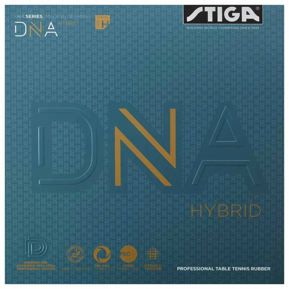 STIGA DNA Hybrid XH revêtement tennis de table noir