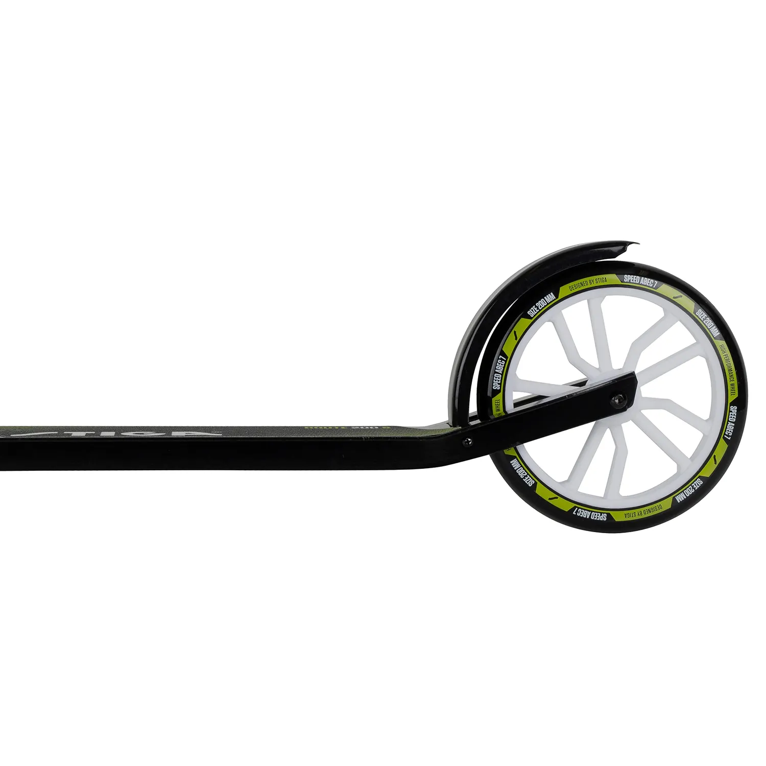 STIGA Route 200-S trottinette pliable grandes roues noir vert