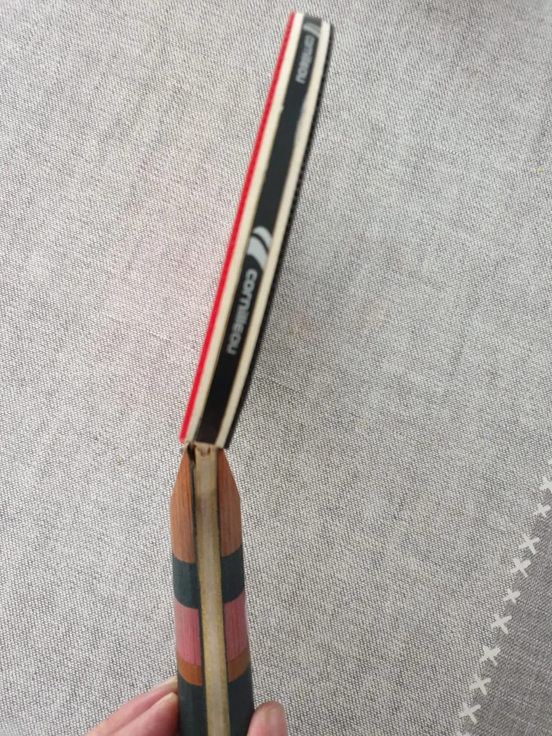 Cornilleau Excell 3000 Carbon raquette ping pong intérieur Off+